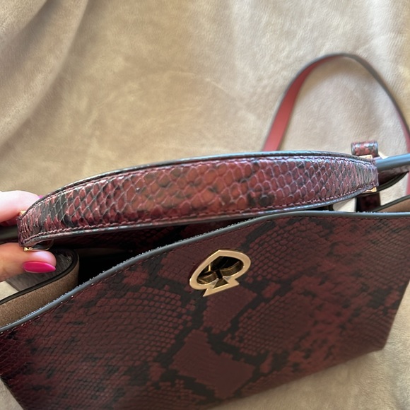 Kate Spade Snake Embossed Satchel - Picture 16 of 16